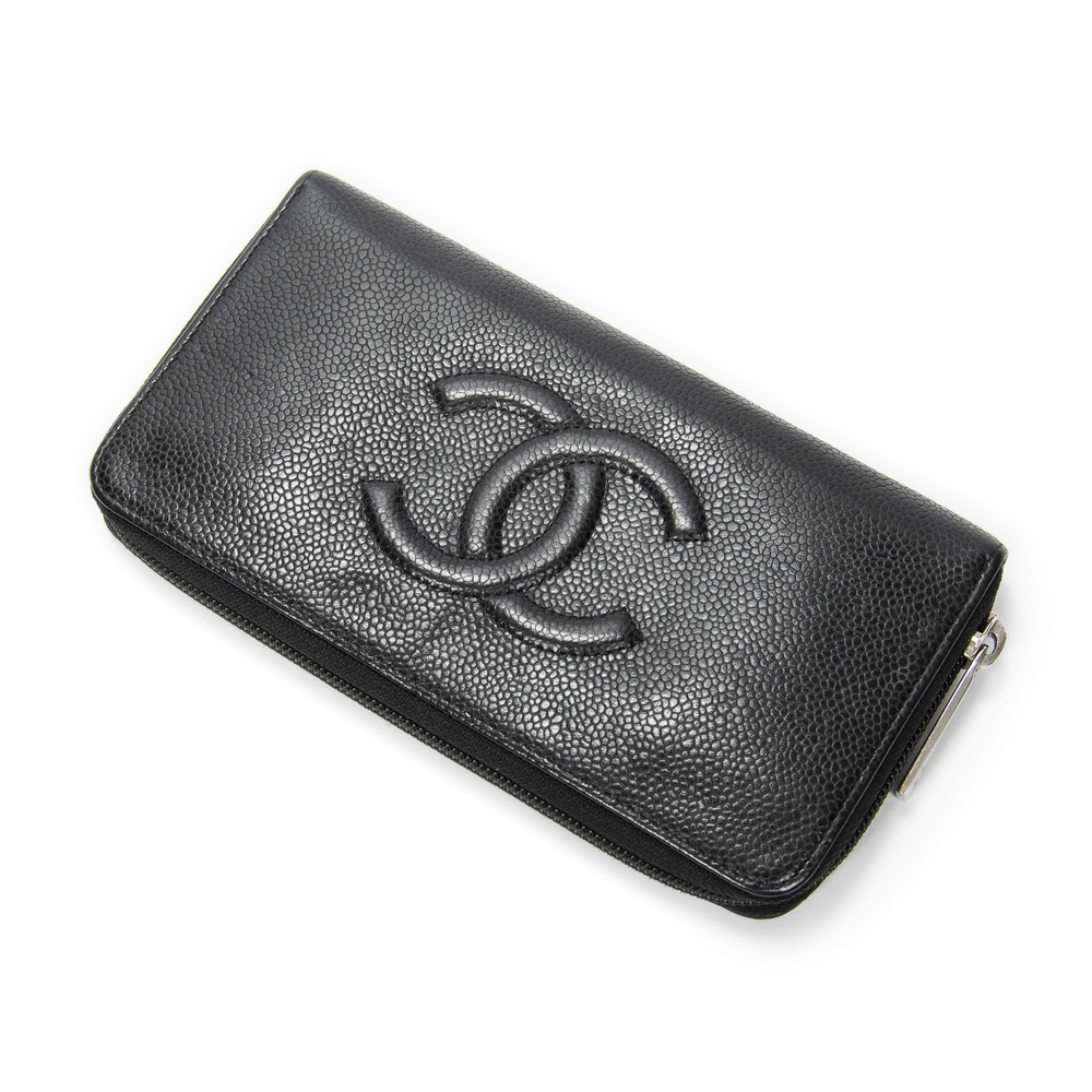 Chanel Timeless Zip Around Wallet